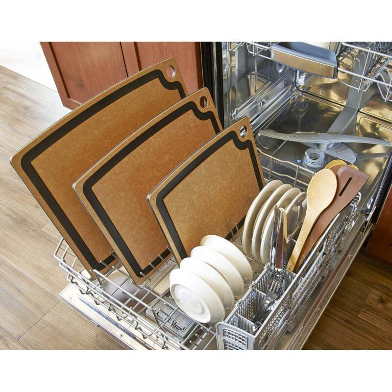 Gourmet Series 17.5" X 13" Cutting Board Natural/Slate