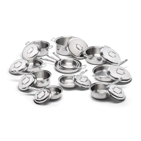 Liberty Tabletop Cookware Collection - 21-Piece Stainless Steel Cookware Set