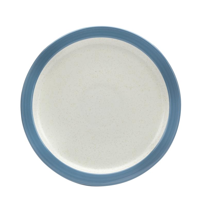 Round Serving Platter in Sand & Sky