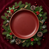 Couped Dinner Plate - Winter Collection