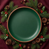 Couped Dinner Plate - Winter Collection