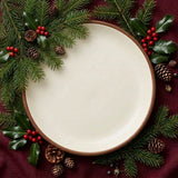 Couped Dinner Plate - Winter Collection