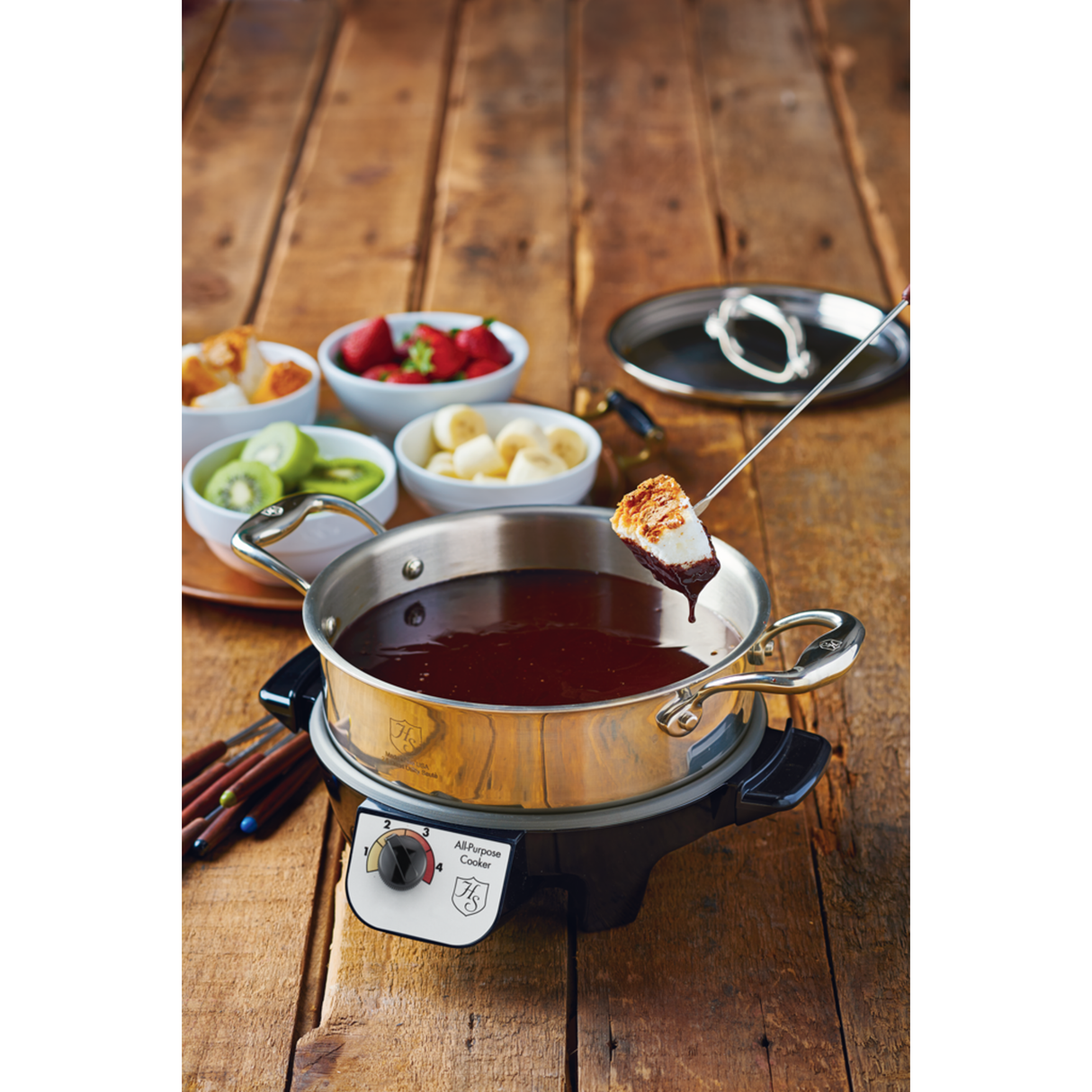 Titanium Series 2.5 Quart Sauteuse with Lid