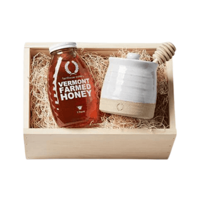 Honey & Beehive Honey Pot Gift Set