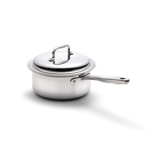 Stainless Steel 3 Quart Saucepan with Cover