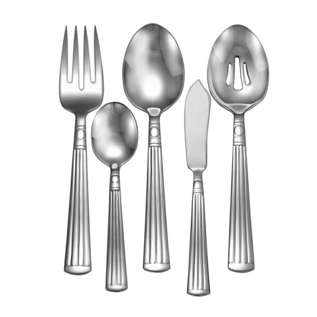 Lincoln - 45 Piece Set (Includes 5 Piece Service Set with Solid Dinner Knife)