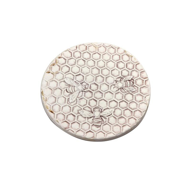 Bee Honeycomb Coasters Set of 4