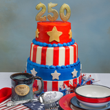 Commemorative America 250 Servall Officially Licensed Product - Mirror Finish with Giftable Box