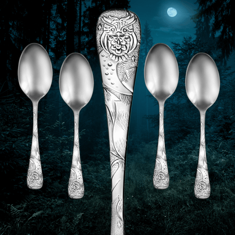 Owl - Spoons Set of 4