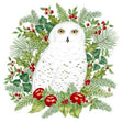 Owl Flour Sack Towel