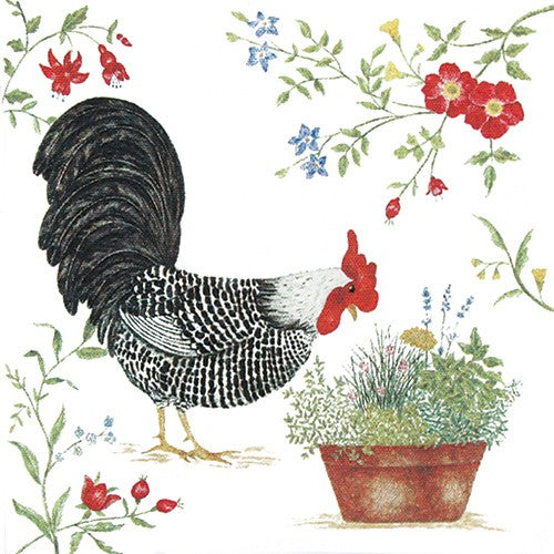 Rooster Flour Sack Towel