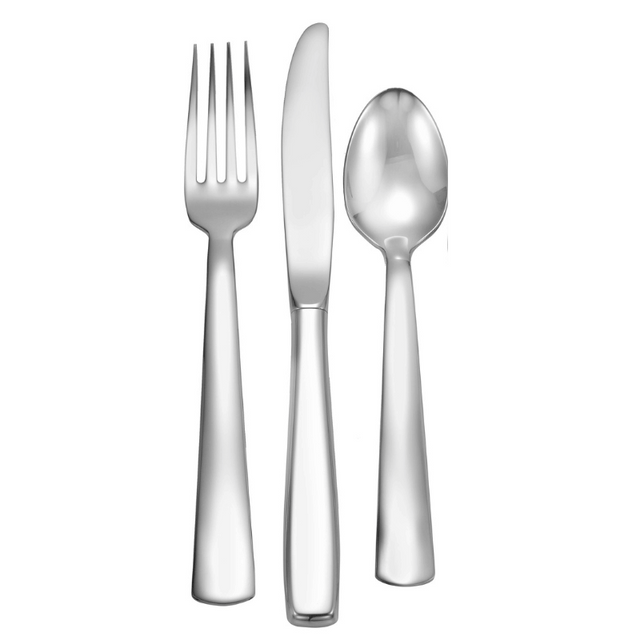 Satin America - 12 Piece Basic Set with Hollow Handle Knife