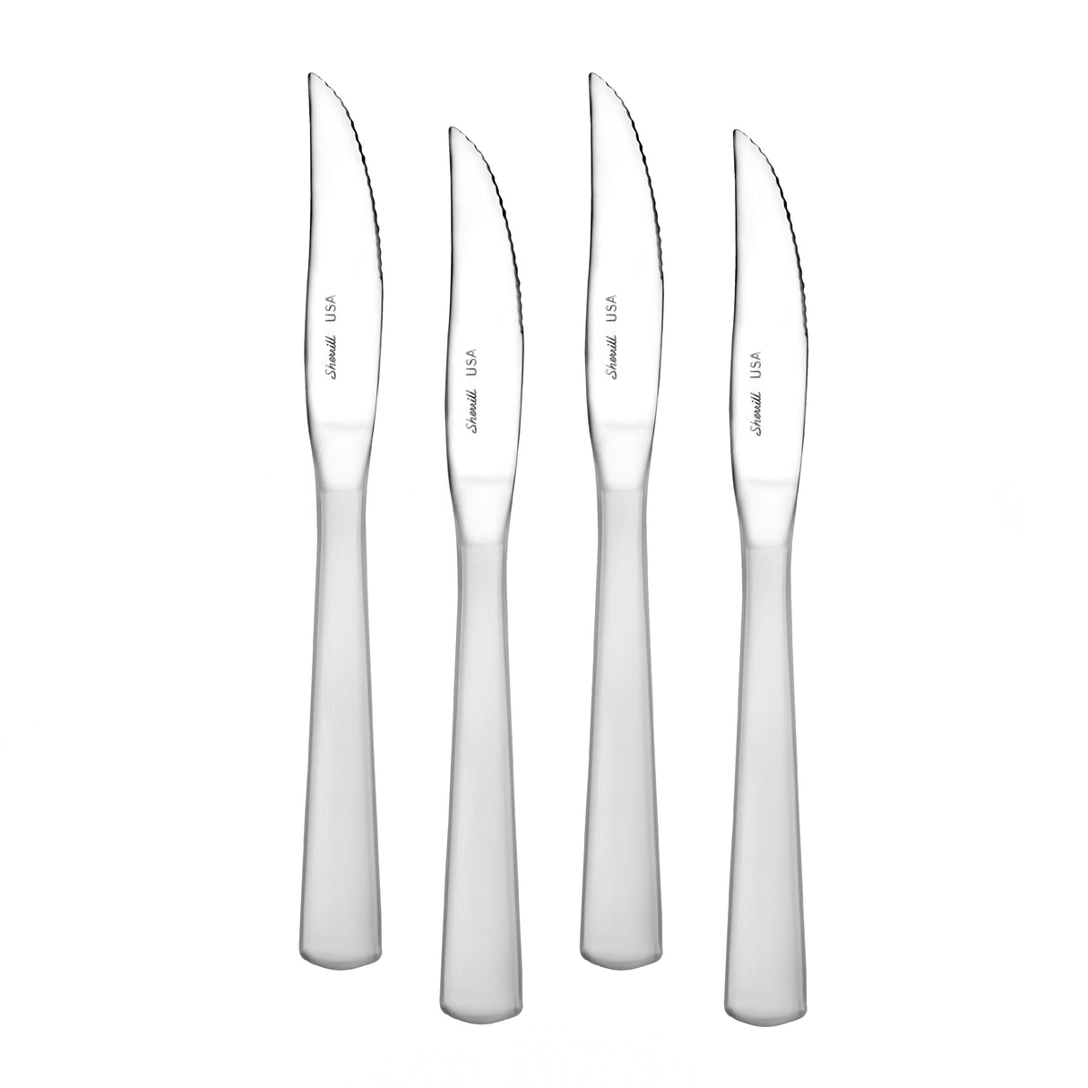 Satin America Solid Steak Knives