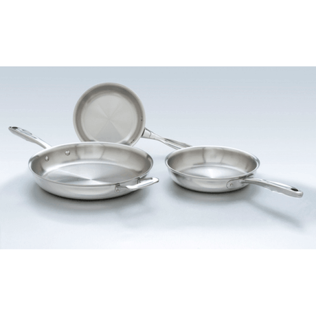 Liberty Tabletop Cookware Collection - Stainless Steel Fry Pan Set