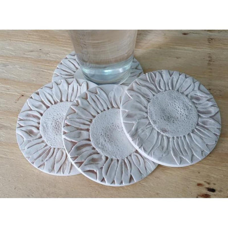 Sunflower Drink Coasters Set of 4