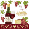 Vin Rouge Kitchen Towel