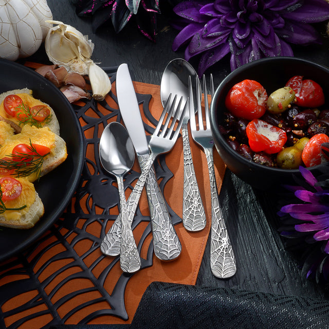 Webbed with Halloween Decor