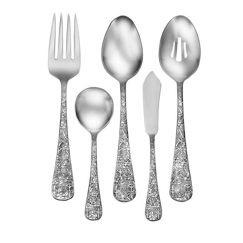 Woodstock - 5 Piece Serving Set