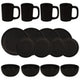 16 Piece Set Studio Coupe Matte Black