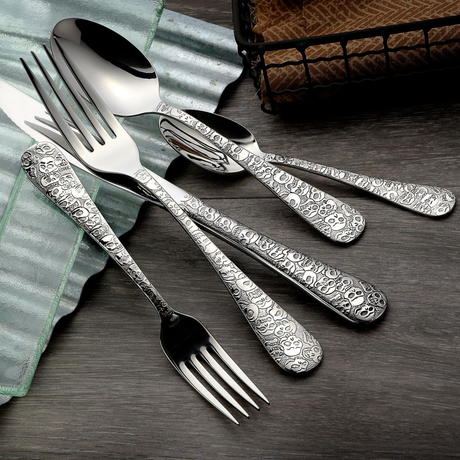 calavera flatware lifestyle photo
