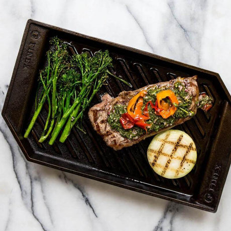 Finex 15" Cast Iron Lean Grill Pan