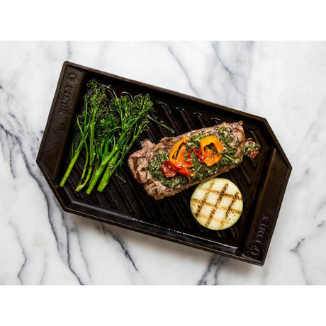 Finex 15" Cast Iron Lean Grill Pan