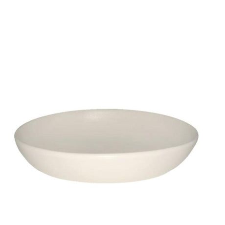Ceramic Oval Serving Bowl in American White Matte 42oz