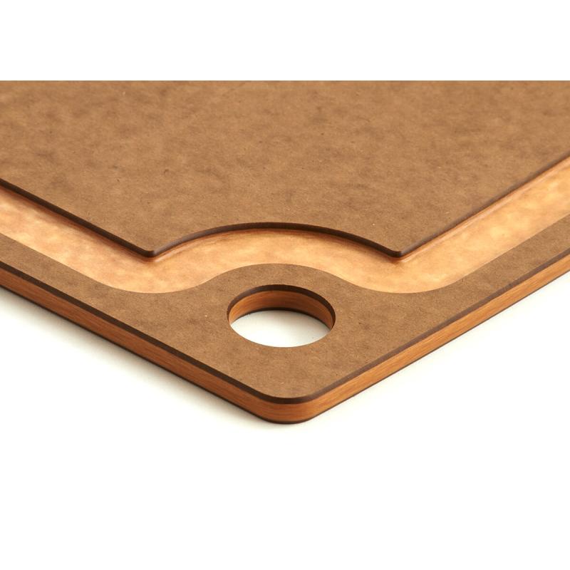 Gourmet Series 17.5" X 13" Cutting Board Nutmeg/Natural