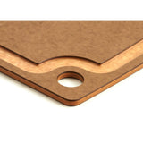 Gourmet Series 27" × 17.5" Cutting Board Nutmeg/Natural