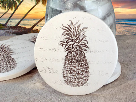 Pineapple Coasters Set of 4