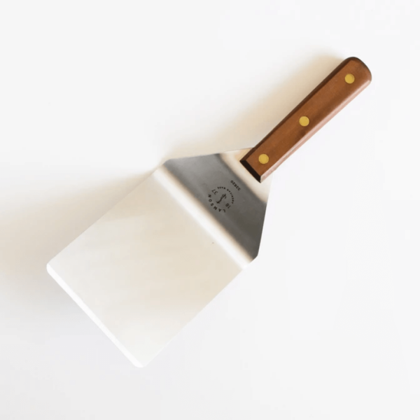 5″ x 6″ Hamburger Turner – Walnut Handle