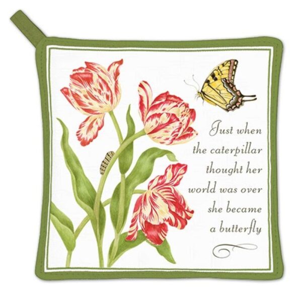 Became a Butterfly Potholder