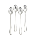 Betsy Ross Iced Teaspoon Set of 4 shown on a white background.