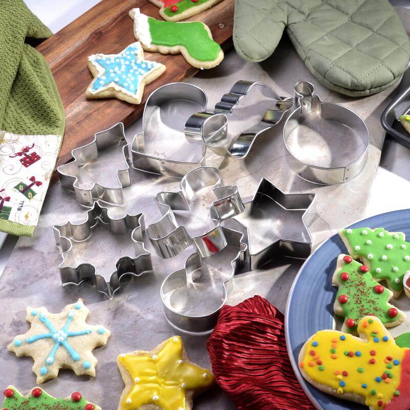 Christmas Cookie Cutters Set of 8 | Liberty Tabletop