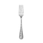 calavera dinner fork skull flatware made in the USA shown on a white background.