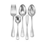 Candra 5-Piece serving set shown on a white background.