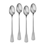 Candra Iced Teaspoons set of 4 shown on a white background.