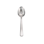 Cedarcrest slotted serving spoon on white background.