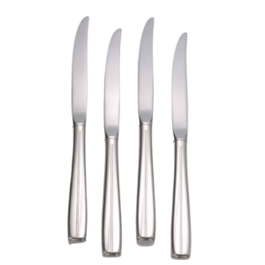 Cedarcrest steak knife set of 4 shown on white background