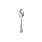 Celtic Irish teaspoon flatware made in the USA shown on a white background.