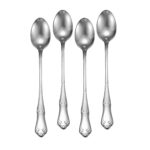 Champlin set of 4 Iced teaspoons shown on a white background