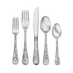 Garden 5 piece place setting flatware made in the usa
