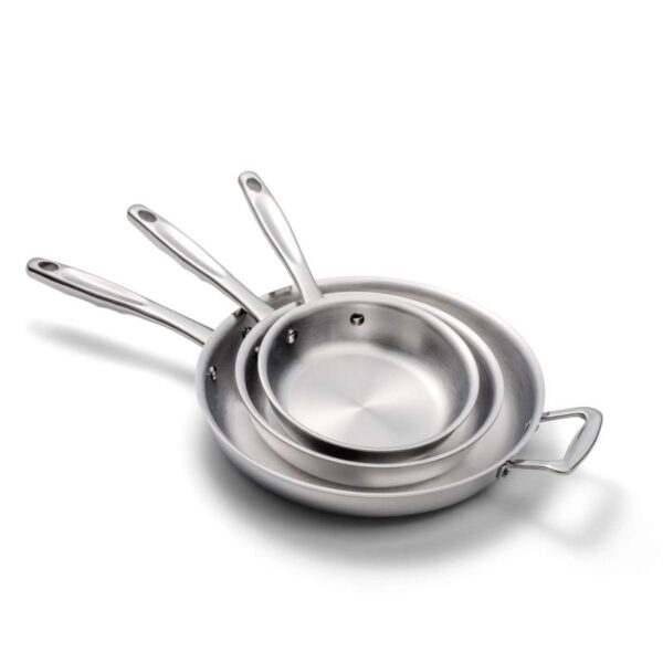 Liberty Tabletop Cookware Collection – Stainless Steel Fry Pan Set