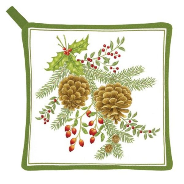 Pinecones Potholder