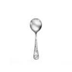 Holidays flatware sugar spoon on white background