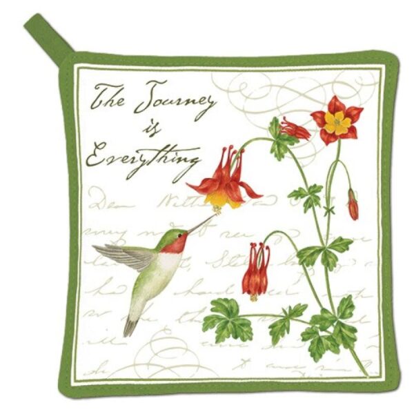 Hummingbird Potholder