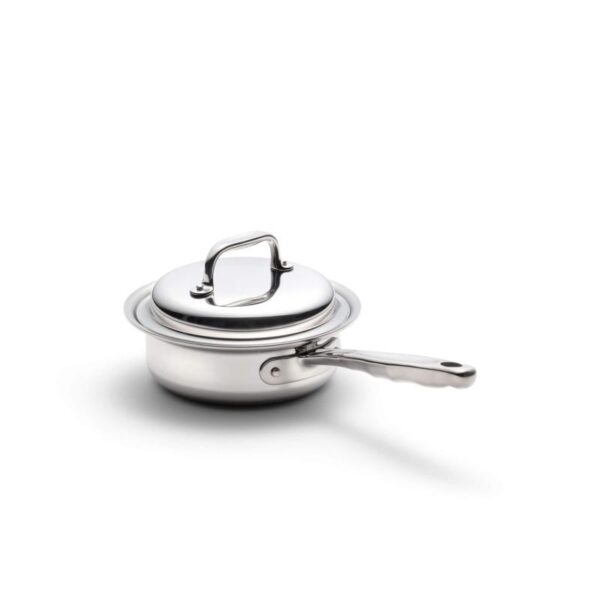 Stainless Steel 1 Quart Saucepan With Cover