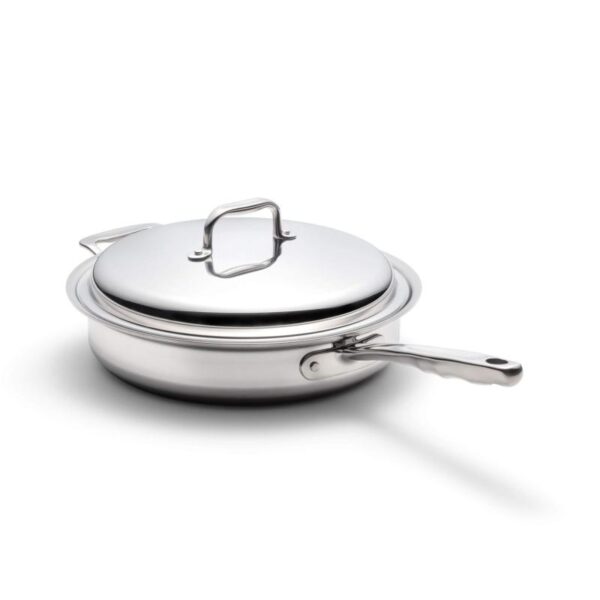 Stainless Steel 3.5 Quart Saute Pan with Cover