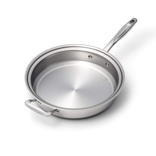 Stainless Steel 11.5 Inch Fry Pan