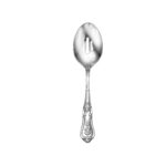 kensington pierced table spoon or slotted spoon or pierced serving spoon flatware made in the usa